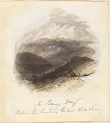 Illustration zu Longfellows "Der regnerische Tag"