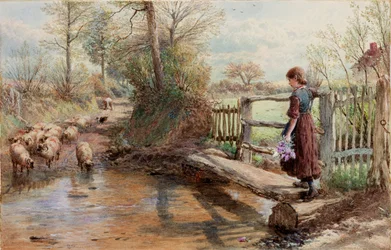 Ansicht in Surrey, um 1863-1890