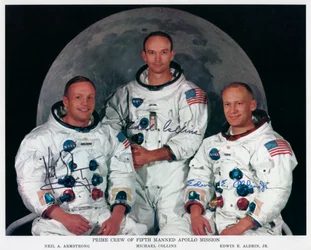 Die Besatzung von Apollo 11, 1969