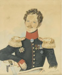 Porträt von Yegor Fyodorovich Meiendorf 1794-1879