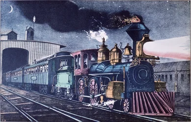 Der Nacht-Express, ca. 1860