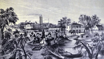 Hochwasser im Mississippi