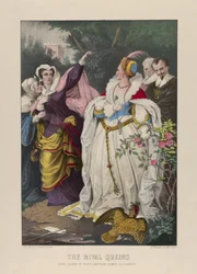 Die rivalisierenden Königinnen, Maria Stuart trotzt Königin Elisabeth, 1857-72