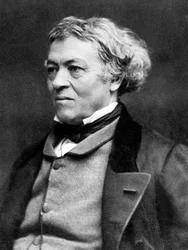 Jean-Baptiste Camille Corot (1796-1875), Foto von Nadar, c. 1860
