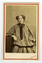 Porträt der Schriftstellerin George Sand (1804-1876)