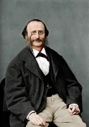 Jacques Offenbach 1819-1880, in Deutschland geborener französischer Komponist, Cellist und Impresario der Romantik