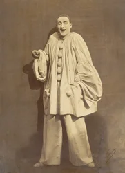 Lachender Pierrot