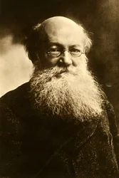 Pyotr Alexeyevich Kropotkin, russischer Anarchist, um 1900
