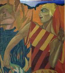 Medea. Kostümentwurf für das Ballett Das goldene Vlies, 1915