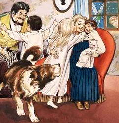 Die Familie Darling, Illustration aus 