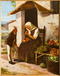Beim Gemüsehändler