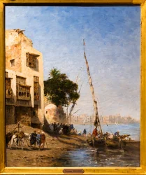 Warten auf das Einsteigen