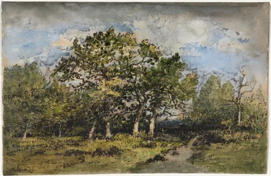 Landschaft, ca. 1860