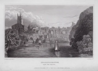 Knaresborough, von der Brücke aus