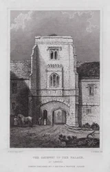 Das Tor des Palastes in Cawood