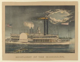Mondlicht am Mississippi, 1872-74
