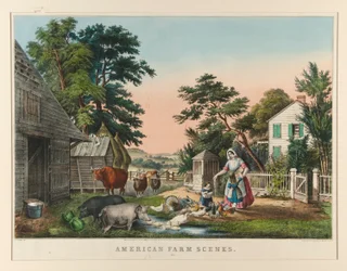 Amerikanische Bauernhofszenen. Nr. 2