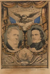 Großes nationales demokratisches Banner