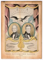 Grand National Whig Banner, "Vorwärts"