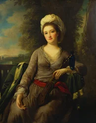 Porträt einer Dame, vermutlich Mrs. Wells