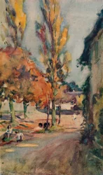 In Whimple, Devon, um 1916