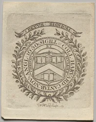 Exlibris: Siegel des Harvard College