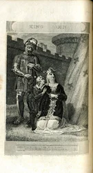 König Johann von William Shakespeare. Aufgeführt im Covent Garden am Samstag, den 20. April 1811
