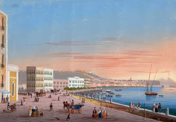 Blick auf Neapel von Posillipo