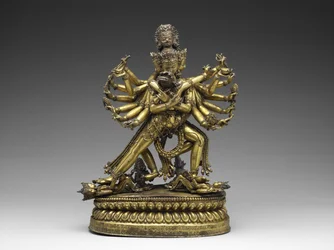 Shastradhara (Waffen-Tragender) Hevajra, ca. 1531