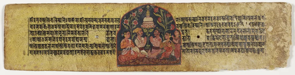 Verehrung einer Stupa, 1659