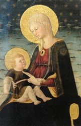 Die Jungfrau und das Kind (Detail)