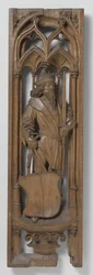 Tafel eines Orgelgehäuses (ca. 1510-20)