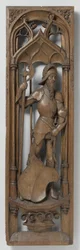 Panel eines Orgelgehäuses, ca. 1510-20