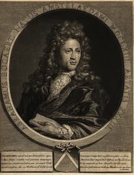 Porträt von Abraham Bogaert 1653-1727