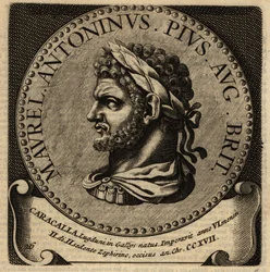 Porträt des römischen Kaisers Caracalla