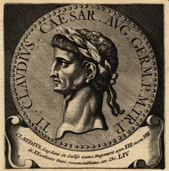 Porträt des römischen Kaisers Claudius