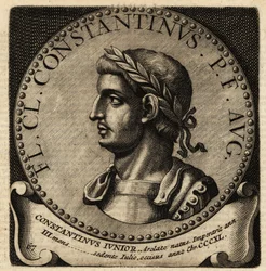 Porträt des römischen Kaisers Konstantin II.