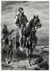 Gallischer Reiter, 19. Jahrhundert