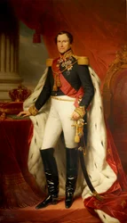 Porträt von Leopold I 1790-1865, König der Belgier