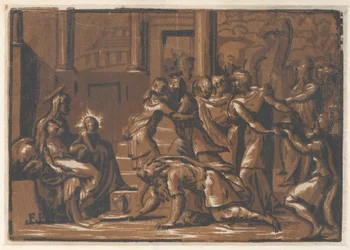 Die Anbetung der Könige, 1540-50