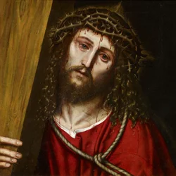 Christus trägt das Kreuz