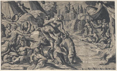 Die Flucht der Cloelia, 1540-50