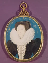 Mrs. Holland (Hofdame von Elisabeth I.), im Alter von 26 Jahren, 1593