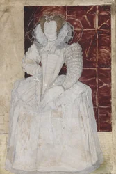 Porträt einer unbekannten Dame, ca. 1595