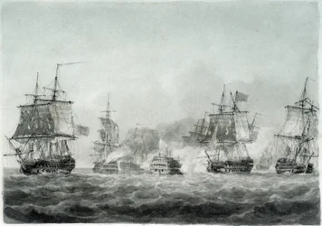 Die Schlacht von Camperdown (Nordsee)