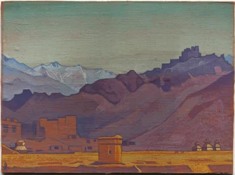 Weg nach Tibet, 1925
