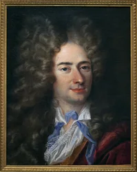 Porträt von Jean de La Bruyere (Labruyere) (1645-1696), Schriftsteller und Moralist. Gemälde zugeschrieben Nicolas de Largilliere