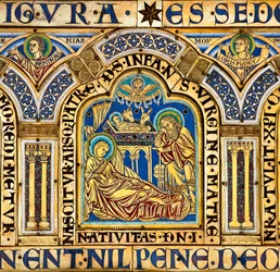 Der Verdun-Altar, biblische Szenen darstellend