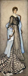 Eine elegante Dame