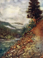 Norwegen: Fluss bei Gjora